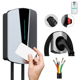 Coolladen 11KW 22KW EV Vägglådande laddningsstation Typ 2 5M EV Tungt aktuellt snabbladdkabel med RFID Wifi.