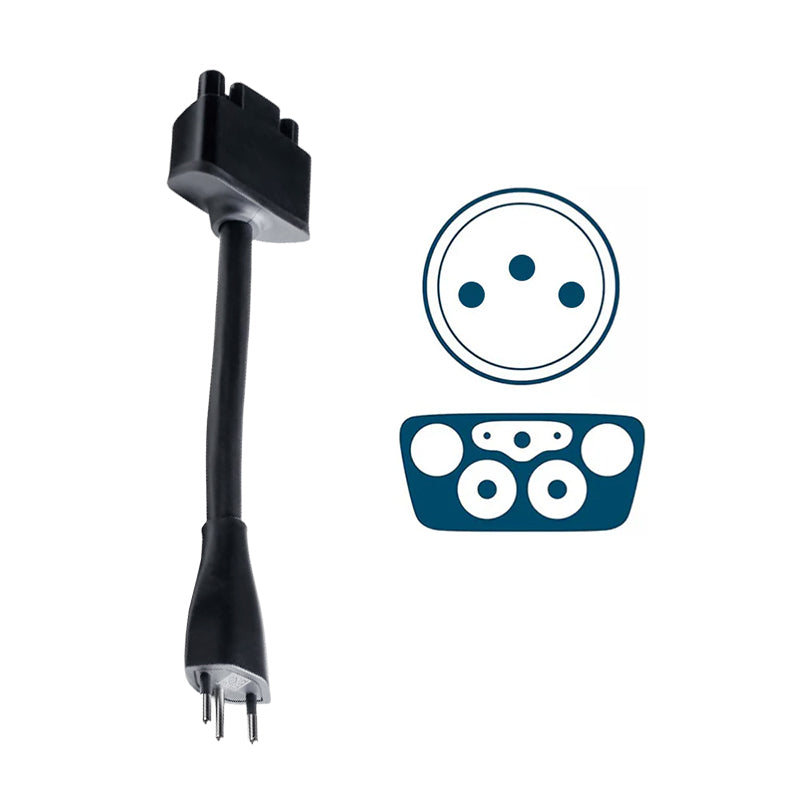 Schweiz Typ L Adapter För Tesla Mobile Connector