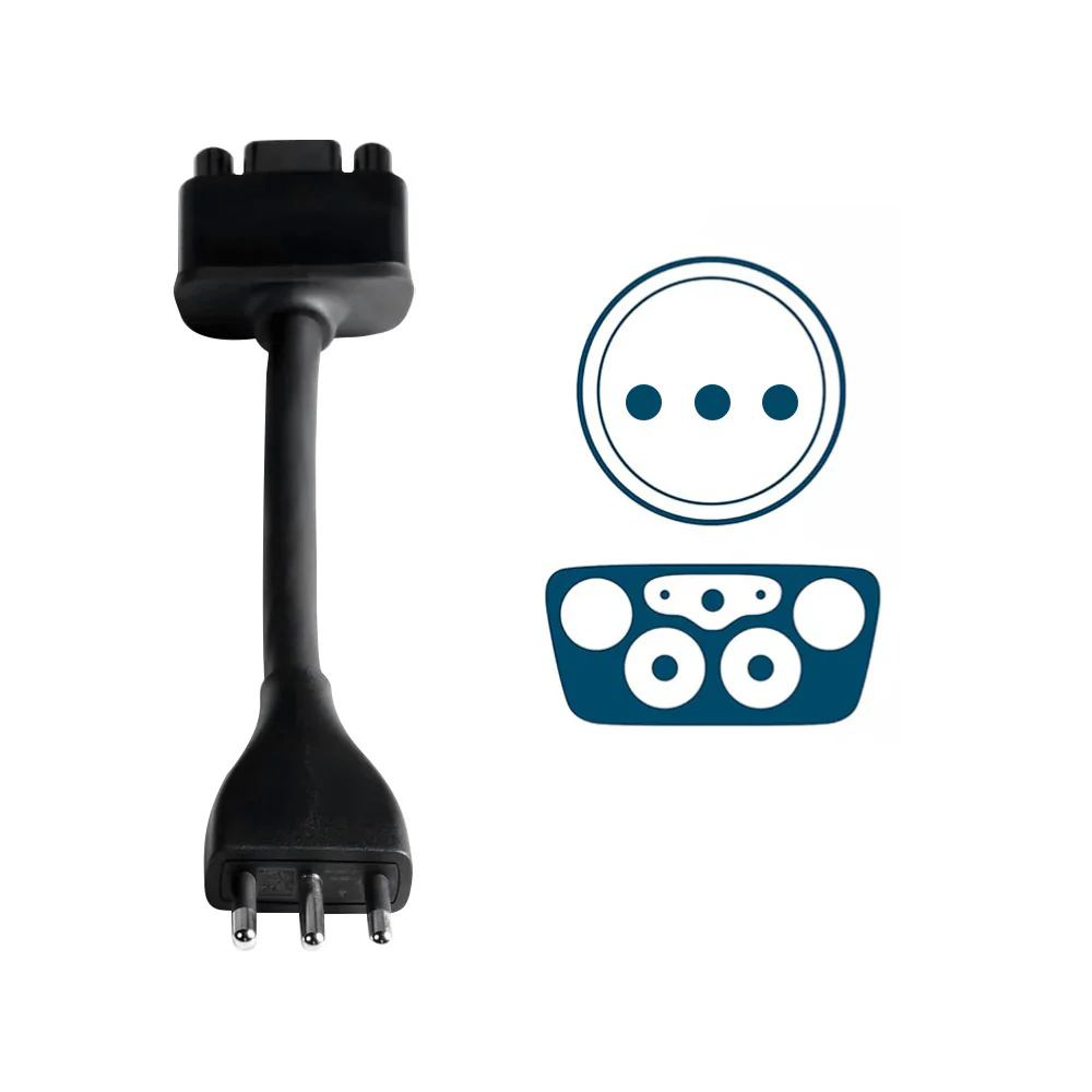 Italien Typ L Adapter För Tesla Mobile Connector